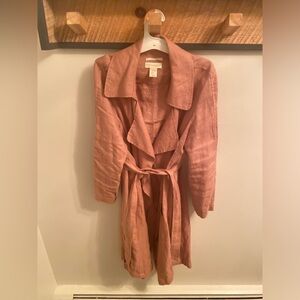 Linen coat